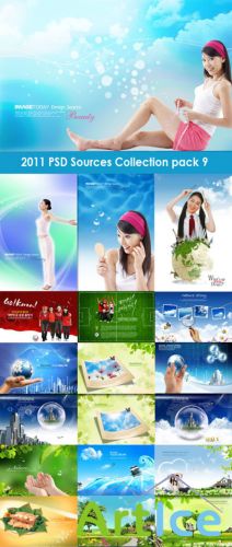 2011 PSD Sources Collection Pack 9