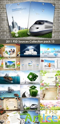 2011 PSD Sources Collection Pack 13