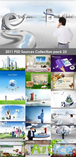 2011 PSD Sources Collection Pack 23