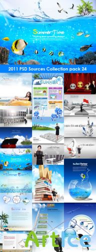2011 PSD Sources Collection Pack 24