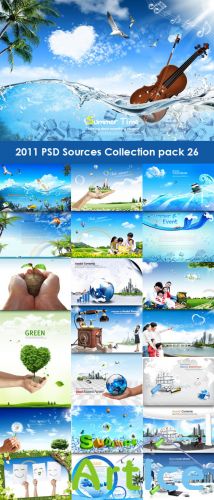 2011 PSD Sources Collection Pack 26