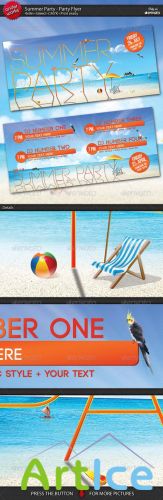 Summer Party - Flyer - GRAPHICRIVER