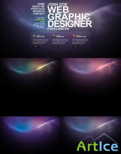 Atmosfera web backgrounds