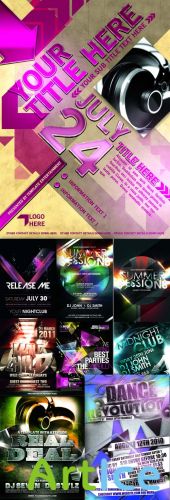 Collection PSD flyers 2011 pack # 3
