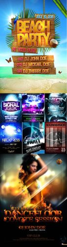 Collection PSD flyers 2011 pack # 1