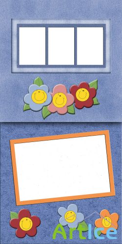 Photo Frame - Baby flowers