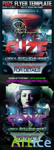 GraphicRiver - Fuze Flyer Template