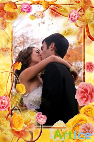 Photo Frame - Autumn Wedding