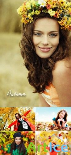 Stock Photo - Autumn Girls 2