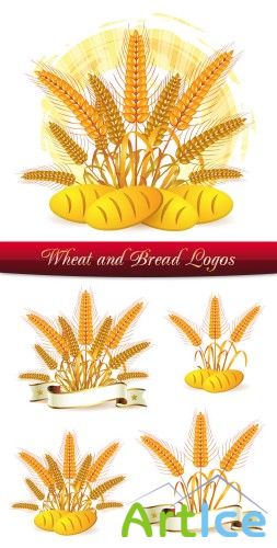 Wheat and Bread Logos
