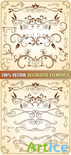 Decorative Vintage Vector Elements