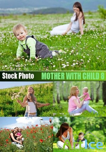 Stock Photo: Mother with child 8