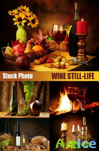 Wine Still-life - UHQ Stock Photo