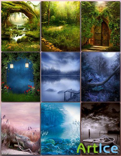 Nature and Fantasy Backgrounds /  "  "