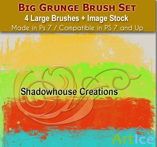 Big Grunge Brush Set