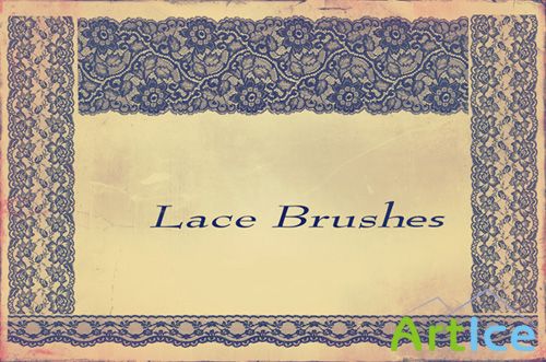 Lace brushes set