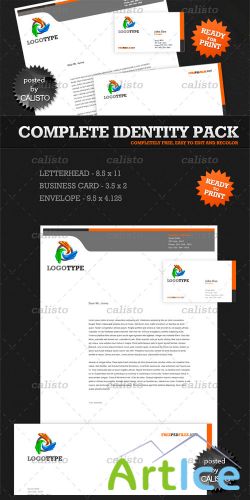 Corporate Identity PSD Pack