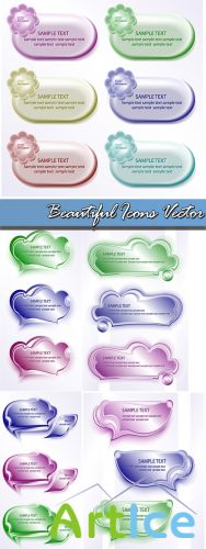 Beautiful Icons Vector