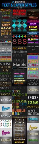 GraphicRiver Text & Layer Styles Pack