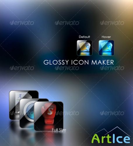 GraphicRiver - Glossy Icon Maker
