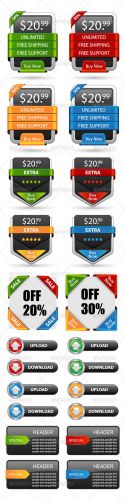 GraphicRiver - Abstract Web Elements