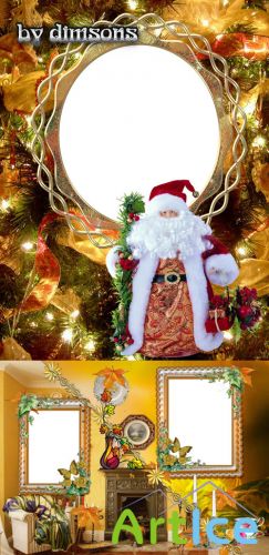 Photo Frame - Santa Claus