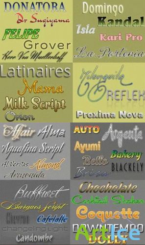 Fantastic Fonts Collection Pack