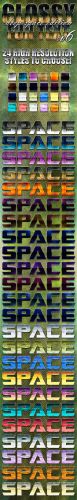 Genuine Glossy DeepSpace Styles Pack