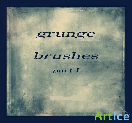 Grunge brushes set 1