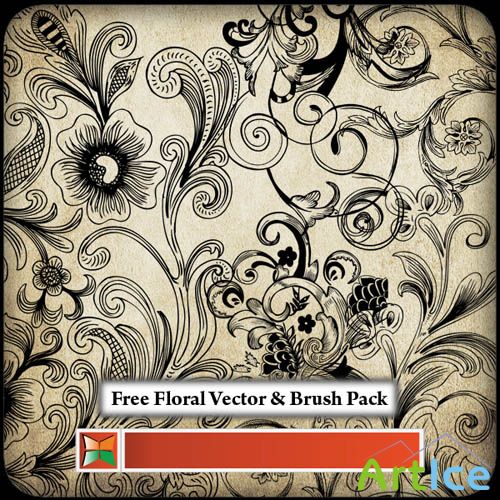 Floral Brush Pack