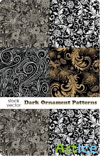Vectors - Dark Ornament Patterns
