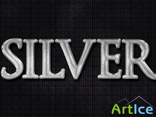 Metal Silver Photoshop Layer Styles