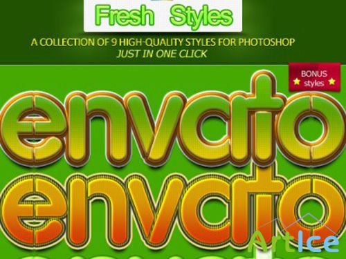 Green fresh styles by envato