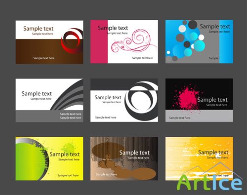 Fashion Creative Business Card Templates Simple And Elegant Personalized