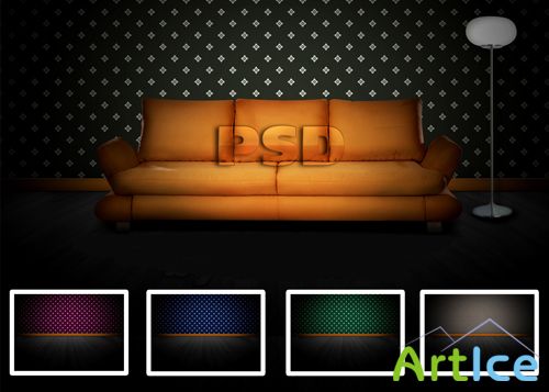 Sofa PSD File