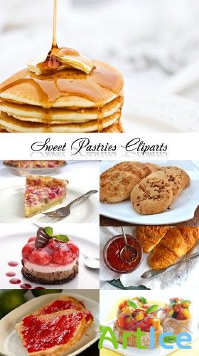 Sweet Pastries Cliparts