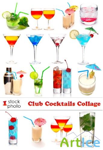 Photos - Club Cocktails Collage