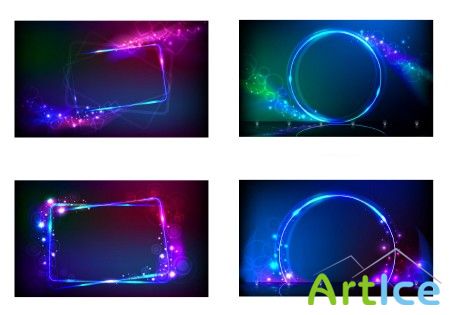   - Abstract Vector Backgrounds Mix Vol.1