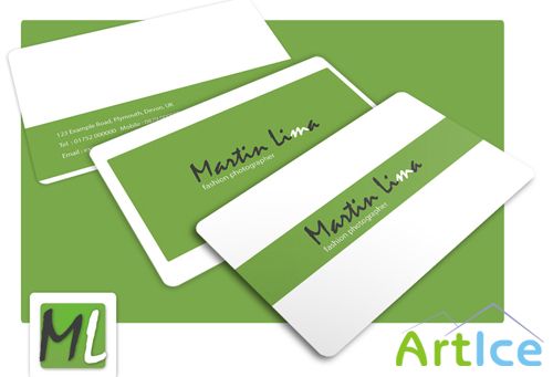 Modern business card