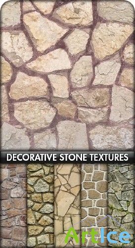 Decorative stone & granite textures