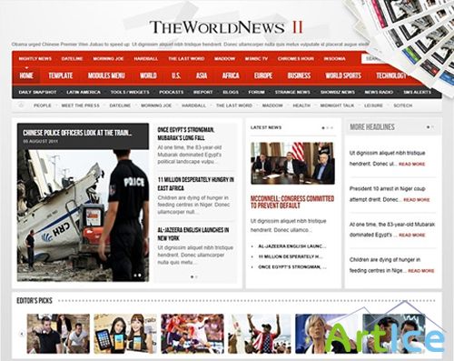 The World News II v1.0.3 - J1.5 and v2.3 - J1.7