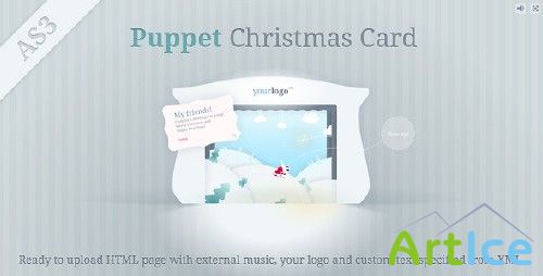 ActiveDen - Puppet Christmas Card XML - Rip