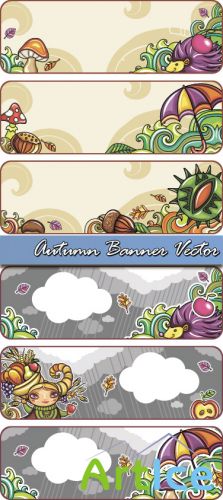 Autumn Banner Vector