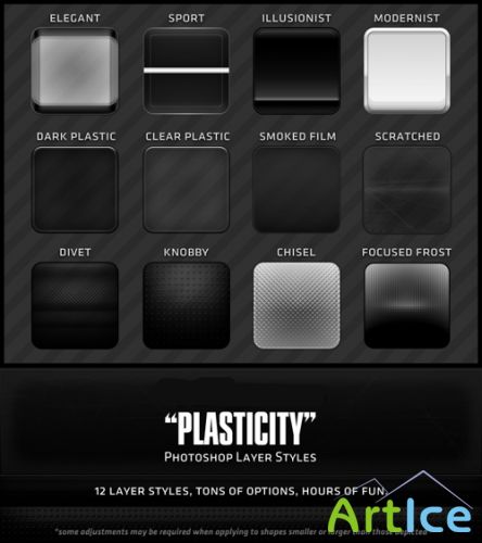 Plastic ps layer styles