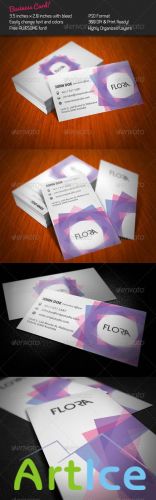 GraphicRiver - Flora Business Card