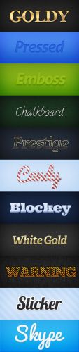 Text Styles Pack 2