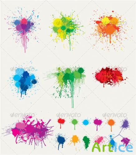 GraphicRiver - Ink Splat Collection