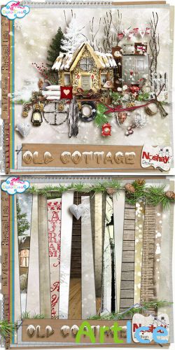 Scrap-set - Old Cottage by Noshay