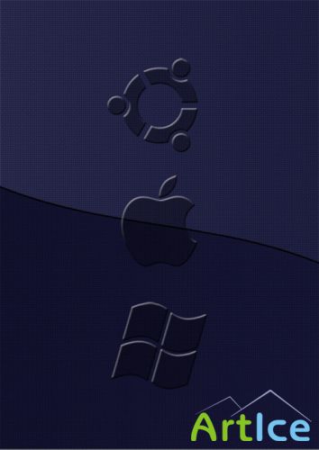 Apple, windows psd file