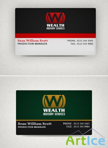 Wealth Business card